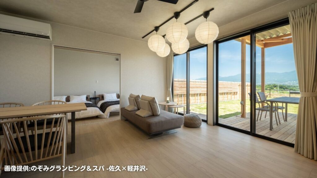のぞみグランピング&スパで優雅な時間を