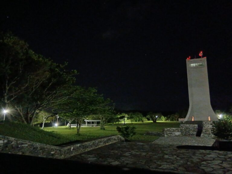 沖縄本島中部沖縄市│夜の倉敷ダム
