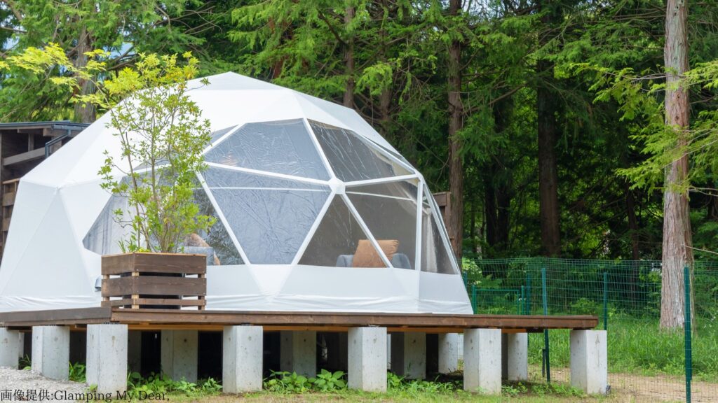 山梨県北杜市グランピングGlamping My Dear,