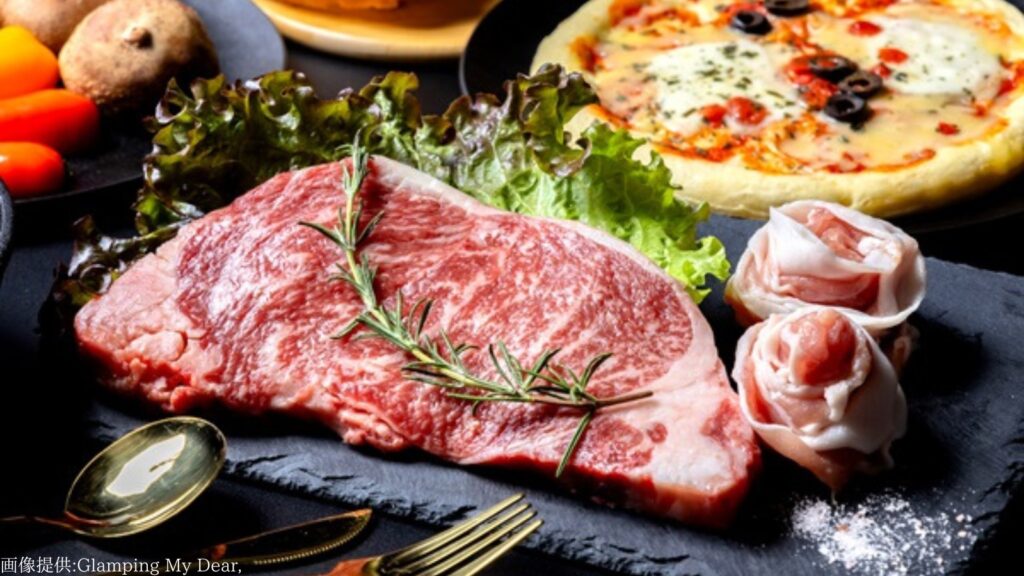 Glamping My Dear,グランピングBBQメニュー