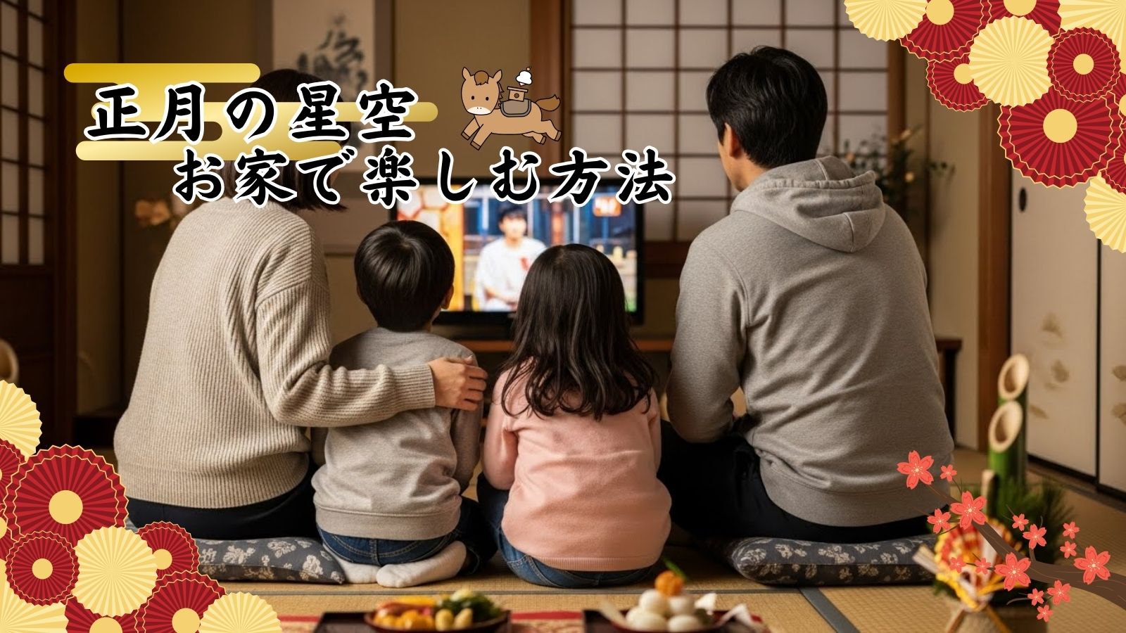 正月の星空をお家で楽しむ方法